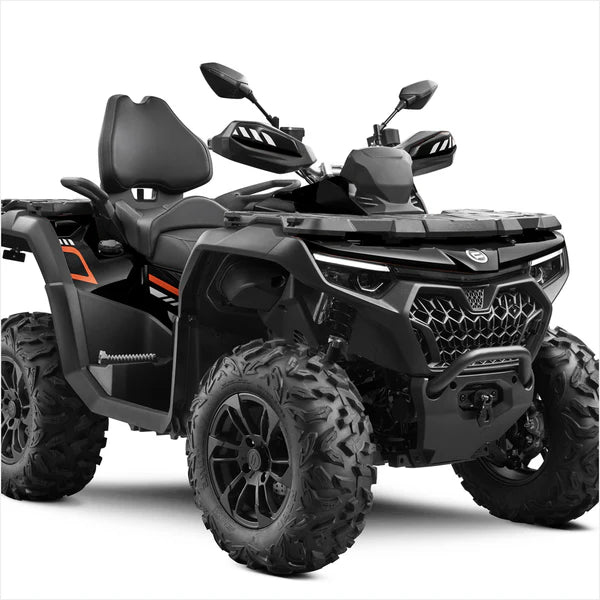Dekalkit CFMOTO 850 & 1000 GEN 3 2024- Svart/Orange - ÖREBRO MC SERVICE